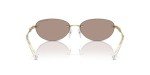 Michael Kors MK1151 Manchester Oval Sunglasses - Brown