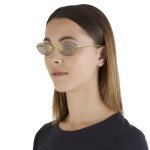 Michael Kors MK1151 Manchester Oval Sunglasses - Brown