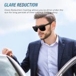 VELAZZIO UV400 Polarized Sunglasses for Men and Women