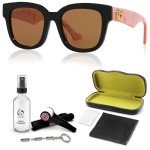 Gucci GG0998S Squared Sunglasses with Luxury Kit