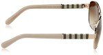 Kate Spade Dalia Gold Brown Aviator Sunglasses