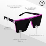 NEVEN LV Flat Top Polarized Sunglasses for Men