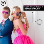 NEVEN LV Flat Top Polarized Sunglasses for Men