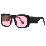 Trendy Retro Oversize Square Sunglasses for All