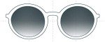 Chanel 4206 Replacement Lenses - Black Gradient