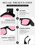 Trendy Retro Oversize Square Sunglasses for All