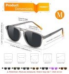 FEISEDY Polarized Aviator Sunglasses for Men and Women