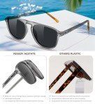 FEISEDY Polarized Aviator Sunglasses for Men and Women