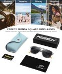 FEISEDY Polarized Aviator Sunglasses for Men and Women