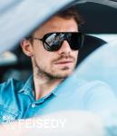 FEISEDY Polarized Mirrored Sunglasses for Men and Women