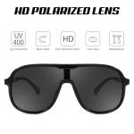 FEISEDY Polarized Mirrored Sunglasses for Men and Women