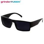Men's Black Flat Top Gangster Sunglasses