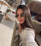 TYA Retro Y2K Semi-Rimless Gold Sunglasses