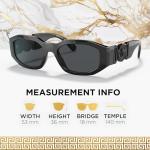 Versace VE4361 Oval Heart Sunglasses for Men