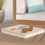 AEVOGUE Retro Polarized Men's Sunglasses - Black/Brown