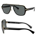 Versace VE2199 Polarized Heart Sunglasses for Men