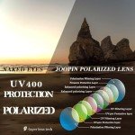 Trendy Oversized White Polarized Sunglasses for Women