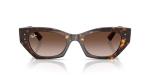 Ray-Ban Zena Butterfly Sunglasses, Havana/Gradient Brown