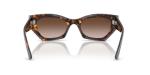 Ray-Ban Zena Butterfly Sunglasses, Havana/Gradient Brown