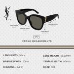 Saint Laurent SL M95/F Square Sunglasses Bundle