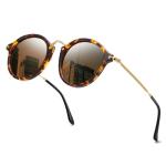 Retro Round Polarized Sunglasses for Men & Women