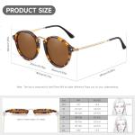 Retro Round Polarized Sunglasses for Men & Women