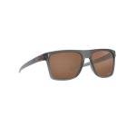 Oakley Leffingwell Rectangular Sunglasses - Matte Grey Smoke