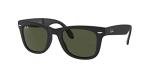 Ray-Ban Folding Wayfarer Sunglasses, Matte Black