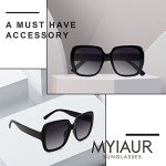 Myiaur Oversized Polarized Sunglasses for Women