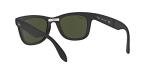 Ray-Ban Folding Wayfarer Sunglasses, Matte Black