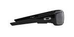 Oakley Crankshaft Rectangular Sunglasses - Black/Black Iridium