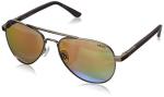 Revo Men's Polarized Aviator Sunglasses - Gold Frame