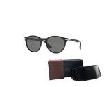 Persol PO3152S Black Polarized Round Sunglasses for Men