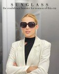 Myiaur Oversized Polarized Sunglasses for Women