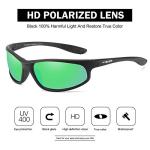 FAGUMA Men's Polarized Sports Sunglasses with UV400 Protection