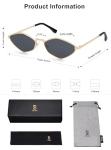 SOJOS Retro Polarized Small Sunglasses for Everyone