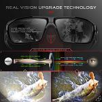 ATTCL Polarized Men's Sports Wrap Sunglasses 5001