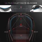 ATTCL Polarized Men's Sports Wrap Sunglasses 5001