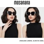 Mosanana Trendy Cat Eye Sunglasses for Women