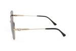 Jimmy Choo KORI Gold Black Sunglasses for Women