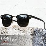 FURISHQI 4 Pack Polarized Retro Sunglasses
