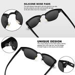 FURISHQI 4 Pack Polarized Retro Sunglasses