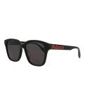 Alexander McQueen Black Rectangle Designer Sunglasses
