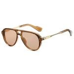 TruFabV Retro 70s Double Bridge Aviator Sunglasses