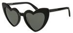 Yves Saint Laurent Black Rectangular Sunglasses, 54