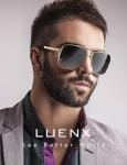 LUENX Men's Polarized Aviator Sunglasses - Gold Frame