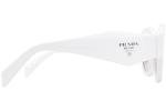 Prada PR 7 YSF White Sunglasses for Asian Fit