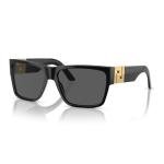 Versace VE4296 Black/Grey Square Sunglasses + Accessory Kit