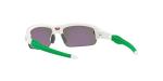 Oakley Kids Flak XXS Square Sunglasses, Matte White