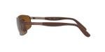Ray-Ban Brown Frame Sunglasses with 61MM Lenses